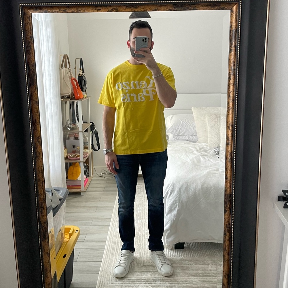 Kenzo Oversize Vibrant Yellow Tee